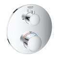 Grohe Grohtherm bateria wannowa termostatyczna do obsługi dwóch wyjść, element zewnętrzny 24077000