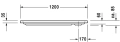 Duravit D-code brodzik prostokątny 120x70x6cm 720094000000000
