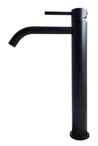 Paffoni Light bateria umywalkowa wysoka, czarny mat LIG081NO