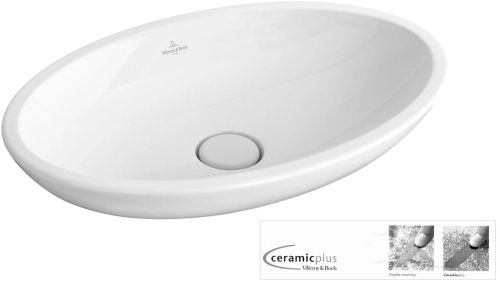 Villeroy&Boch Loop&Friends umywalka nablatowa 58,5x38cm CeramicPlus 515100R1