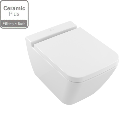 Villeroy&Boch Finion DirectFlush miska podwieszana 56x37,5cm CeramicPlus, bez deski 4664R0R1