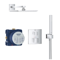 GROHE Grohtherm Cube komplet prysznicowy z deszczownicą i termostatem 34741000