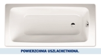 Kaldewei Cayono wanna prostokątna 180x80cm z powierzchnią uszlachetnioną model 751, 2751.0001.3001