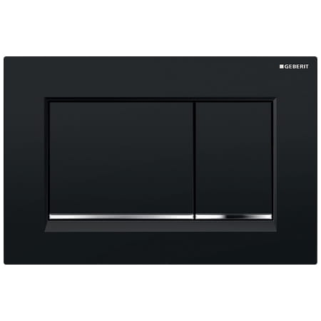 Geberit Sigma 30 przycisk spłukujący czarny/chrom 115.883.KM.1