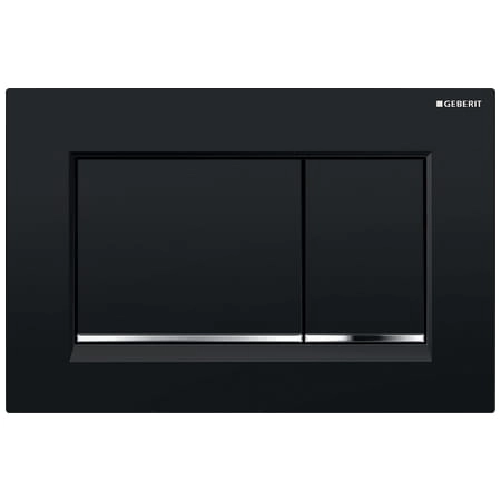 Geberit Sigma 30 przycisk spłukujący czarny/chrom 115.883.KM.1