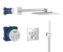 GROHE Grohtherm SmartControl Cube zestaw prysznicowy podtynkowy 34706000