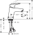 HansGrohe Logis Comfort Zone 70 bateria umywalkowa, Push-Open 71077000
