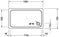 Duravit D-code brodzik prostokątny 120x70x6cm 720094000000000