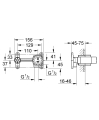 Grohe Grandera element podtynkowy baterii umywalkowej 23319000