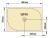 Sanswiss Marblemate brodzik prostokątny 70x90cm, czarny granit WMA709015