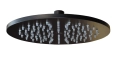 Paffoni Light Black zestaw prysznicowy podtynkowy z deszczownicą 30cm, czarny mat LIG018ZSC2E.NO