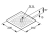 Kludi A-QA deszczownica kwadratowa 200 mm 6653005-00