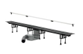 Viega Advantix Vario odpływ liniowy regulowany 30-120 cm model 4965.10 z rusztem stal biała SR4 model 4965.33, 686277+711887