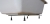 Sanplast Free Line wanna asymetryczna prawa WAP/FREE 85x140 610-040-0550-01-000