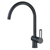 Paffoni Ringo Black bateria zlewozmywakowa, czarny mat RIN180NO