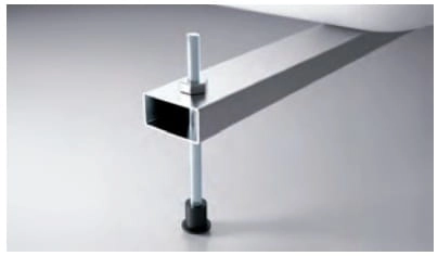 Novellini nóżki do wanien o szerokości 80cm PIEDVASCA80