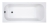 Sanplast Free Line wanna prostokątna WP/FREE 70x120+ST25 610-040-0010-01-000 