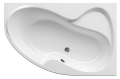 Ravak Rosa II wanna asymetryczna 150x105cm, prawa CJ21000000