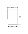 Grohe Essentials szklanka 40372001