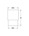 Grohe Essentials szklanka 40372001