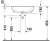 Duravit D-code umywalka półblatowa 55x44 cm 0339550000