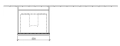 Villeroy&Boch Venticello szafka pod umywalkę 55,3x59x50,2cm, glossy white A92301DH