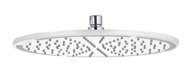 Kludi A-QA White deszczownica okrągła 300mm, biały/chrom 6433091-00