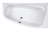 Sanplast Free Line wanna asymetryczna prawa WAP/FREE 105x155+SP27 610-040-0950-01-000
