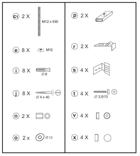 Ravak Gentiana, Ravak NewDay panelkit B26500000N