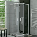 Sanswiss Top-Line kabina półokrągła 80x80cm, promień 550, profil srebrny połysk, szkło bezbarwne TOPR550805007