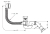 HansGrohe Flexaplus syfon wannowy 58143000 