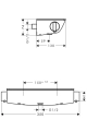 HansGrohe Ecostat Select bateria prysznicowa z termostatem 13161400