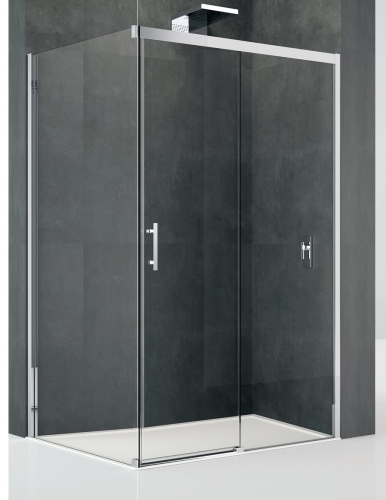 Novellini Kali PH+FH kabina kwadaratowa 100x100cm KALIPH96FH98-1B