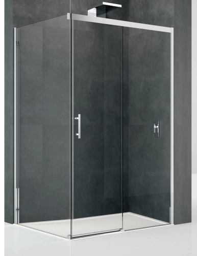 Novellini Kali PH+FH kabina kwadaratowa 100x100cm KALIPH96FH98-1B