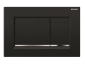 Geberit Omega 30 przycisk spłukujący czarny mat/chrom/czarny mat 115.883.14.1