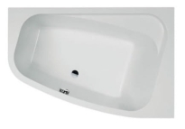 Sanplast Free Line wanna asymetryczna prawa WAP/FREE 80x140+STW 610-040-0430-01-000