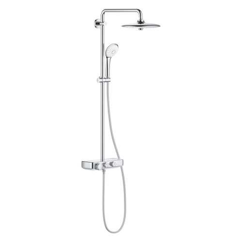 Grohe Grohtherm Euphoria SmartControl System 260 Mono komplet prysznicowy z termostatem do montażu ściennego chrom 26509000