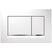 GEBERIT Sigma30 przycisk spłukujący, biały/chrom błyszczący 115.883.KJ.1
