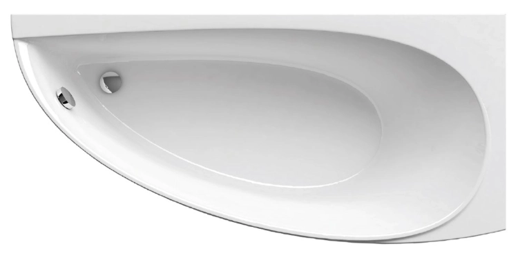 Ravak Avocado wanna asymetryczna 160x75cm, prawa Ravak CH01000000