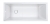 Sanplast Space Line wanna prostokątna WP/SPACE 75x170+SP 610-100-0180-01-000