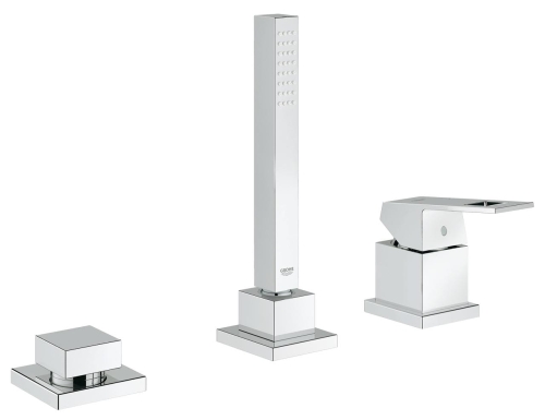 Grohe EuroCube bateria wannowa 3-otw. bez wylewki wannowej 19966000