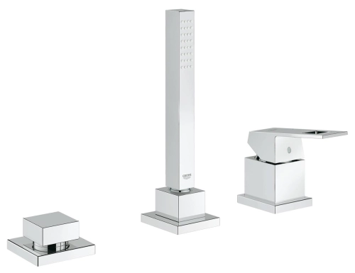 Grohe EuroCube bateria wannowa 3-otw. bez wylewki wannowej 19966000