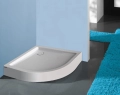 Sanplast TX5b kabina półokrągła 80 cm W15 sm z brodzikiem 602-271-0252-39-231