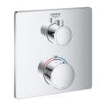 Grohe Grohtherm bateria termostatyczna do obsługi dwóch wyjść, element zewnętrzny 24079000