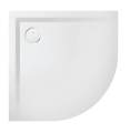 Sanplast Space Mineral brodzik półokrągły B-M/SPACE 80x80x1,5 645-290-0420-01-000