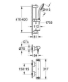 Grohe Grohtherm2000 New/ Euphoria Massage komplet natryskowy 34195001