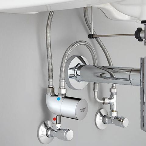 Grohe Grohtherm Micro sposób podłączenia