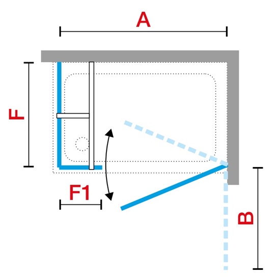 Novellini N180 G+F w linii